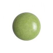 Les perles par Puca® Cabochon 14mm Opaque pistachio 02020/32062